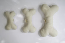 Load image into Gallery viewer, the three dog bones laying side by side to compare the size difference.
