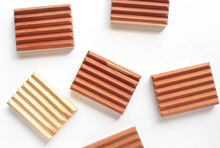 Load image into Gallery viewer, multiple soap dishes so you can see how the wood varies slightly since they are all handmade
