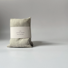 Load image into Gallery viewer, a natural linen stress relief pillow
