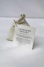 Load image into Gallery viewer, a pyramid shaped gray lavender sachet