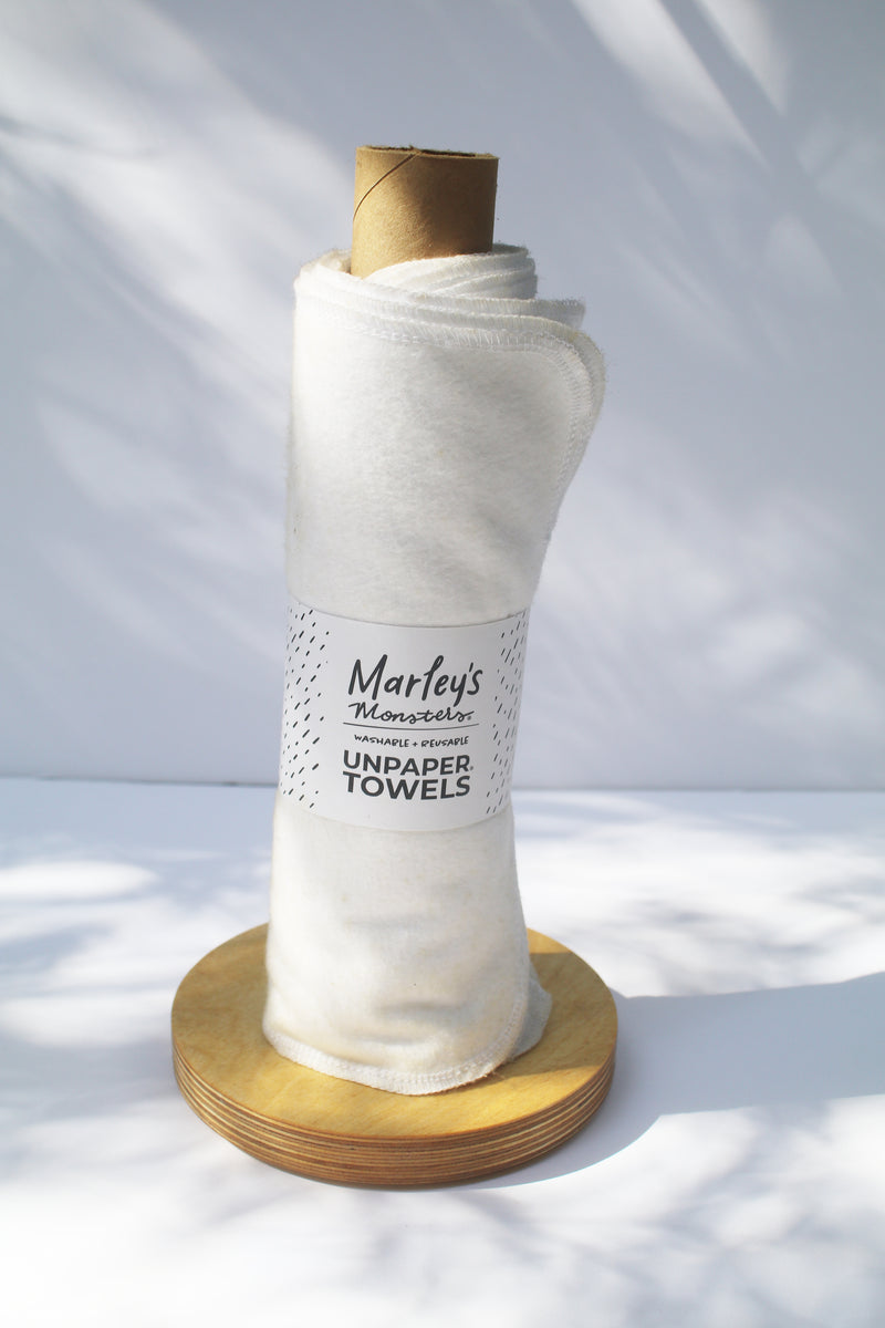 Marley's Monsters Unpaper Towels + Wooden Holder: Surprise Prints