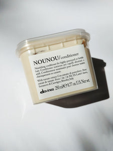 a jar of NOUNOU conditioner by Davines