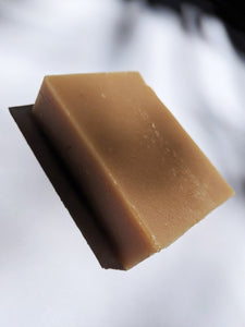a palmarosa bergamot bar of soap by Little Seed Farm