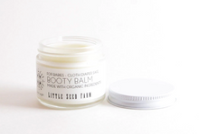 Load image into Gallery viewer, a jar of organic booty balm by Little Seed Farm
