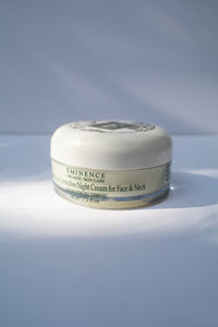 a jar of age corrective night cream for Face & Neck by Eminence