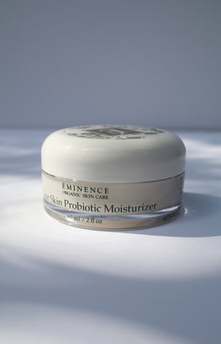 a jar of clear skin probiotic moisturizer by Eminence 