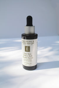 a bottle of clear skin willow bark booster-serum by Eminence