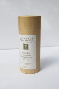 a container of Calm Skin Chamomile Exfoliating Peel by Eminence