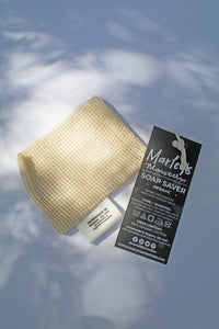 an organic soap saver bag