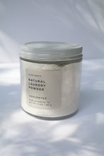 Load image into Gallery viewer, a jar of natural laundry powder, unscented
